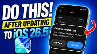 iOS 26.5 - Do This IMMEDIATELY After You Update!