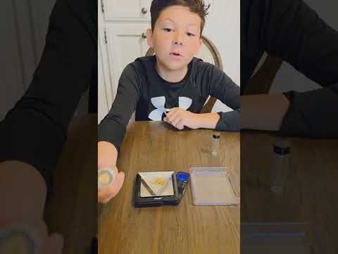 Gold Weigh in #weekend #prospecting #goldpanning #goldnugget  #goldcollector