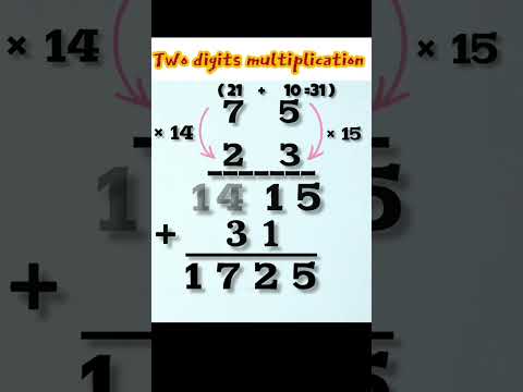 multiplication | maths trick | fast calculation trick | viral maths #shorts #maths #mathviralvideo