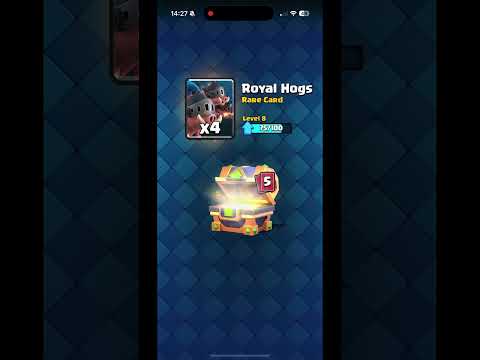 CLASH ROYALE KING CHEST😎🔥🤙🎉 #luck #supercell #clashroyale