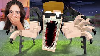 Minecraft But If I Scare Her, I Win