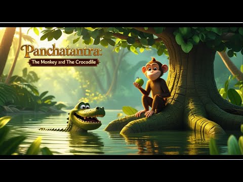 Panchtantra Kahaniyan: The Monkey and The Crocodile | 3D Animated Bedtime Story for Kids & Toddlers