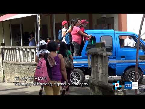 Bilibinwang, Agoncillo Taal Volcano Evacuation Drill