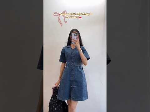 Affordable Birthday Dresses 👗#meesho #fashion #birthday #meeshohaul #shorts #treding #outfit #2025