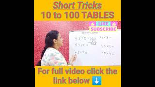 Math Tables Made Easy: Your Ultimate Guide @SarojiniPrasadh  #shorts  #MathsTables #viral  #mathtricks