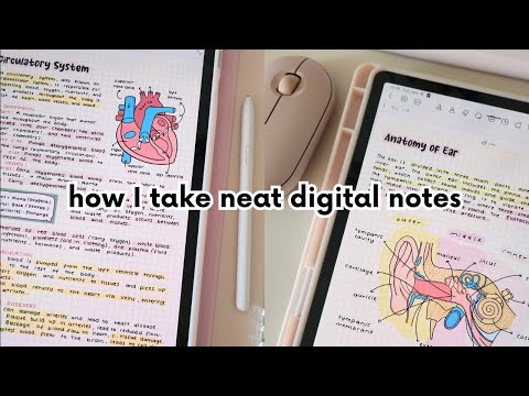 How I Take NEAT NOTES on my Samsung Tablet ft. KILONOTES! ✏️🧸 Aesthetic Digital Note-Taking Tutorial