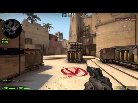 insane 3v1 deags #shorts #csgo