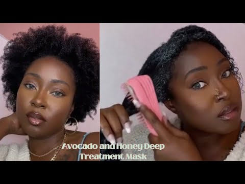 DIY AVOCADO + HONEY DEEP CONDITIONER MASK | HAIR VLOG | TANELLE IRENE