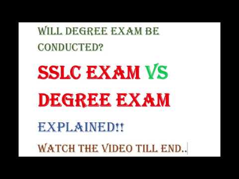 ALL UNIVERSITY UPDATE | vtu updates today | SSLC EXAM VS DEGREE EXAM