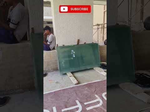 Aluminium manufacture glass setup#shorts #youtube #aluminium #aluminiumwork #aluminum #work