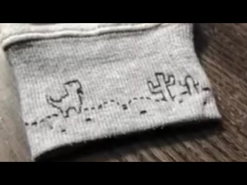 Dinosaur Game Embroidery :D #shorts