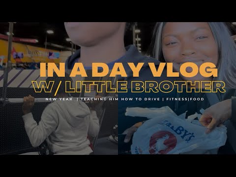 In a day ( or two) Vlog with my little brother!