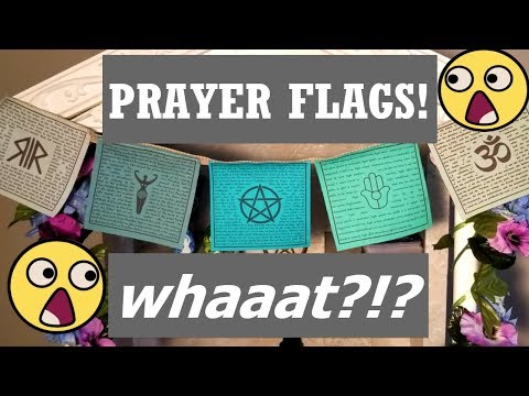 DIY PRAYER FLAGS! WHAAAT?!?!