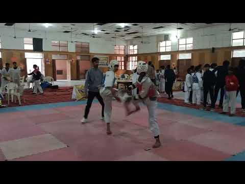 State Championship Tangsoodo Boys Fight Match Haryana #tangsoodo #taekwondo