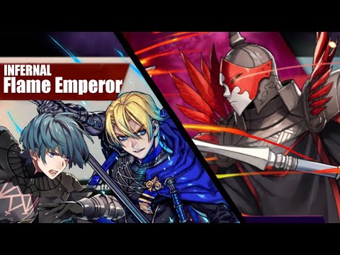 Dimitri and Blue Lions vs Flame Emperor GHB (Infernal) - Fire Emblem Heroes