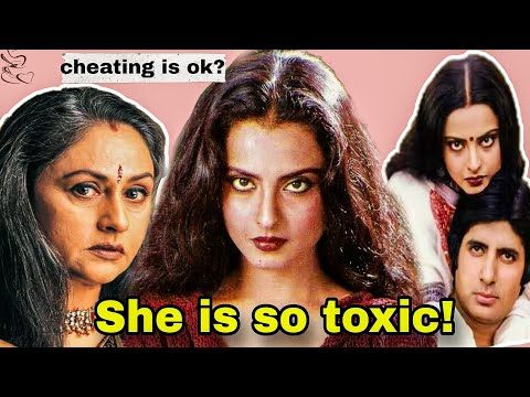 REKHA'S BEHAVIOR IS VERY PROBLEMATIC! REKHA needs to move on from AMITABH BACHCHAN