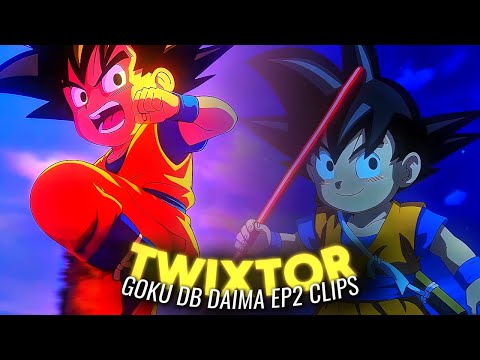 GOKU DRAGON BALL DAIMA - TWIXTOR Clips 4K | Episode 2