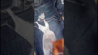 HOW TO STYLE YOUR OLD JEANS 👖 #JeansTransformation