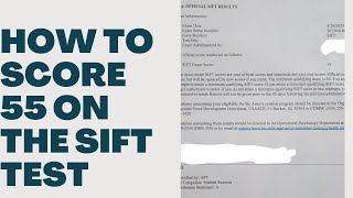 ARMY SIFT Test | SIFT Test Score 55 | SIFT Exam   #siftexam #sifttest #armysifttest #sifttestscore