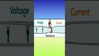 🔌How Does Electricity Flow in a Wire? | Simple Explanation⚡ #science #shorts #physics #shortsfeed