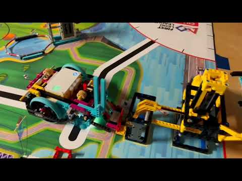 First Lego League Bumblebees Test Run