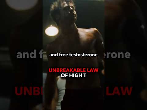 The ONE unbreakable law of high Testosterone 🎖️#testosterone #testosteronetips #fitnesstips