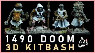 3D Kitbash | 1490 DOOM | Sun Knights