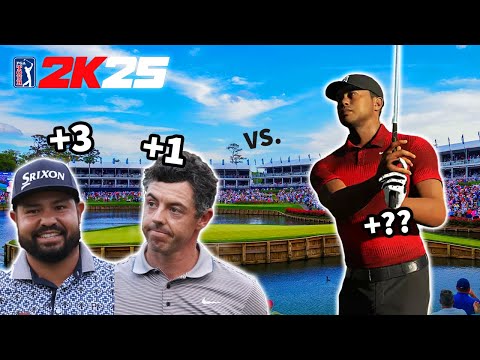 Can I Beat Rory & JJ Spaun at THE PLAYERS? (PGA2K25 Challenge!)