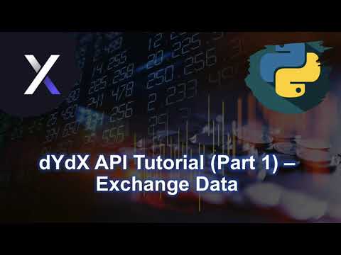 dYdX API Tutorial