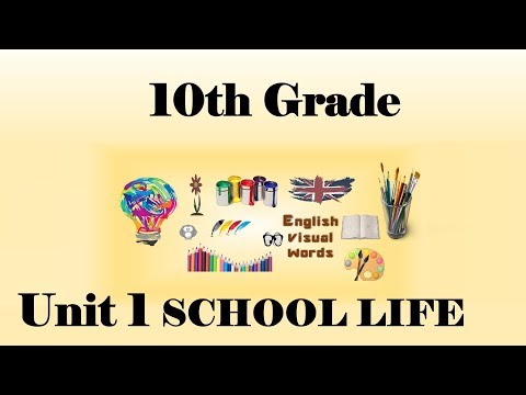 10th Grade Unit 1 School Life #17