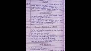 Life Processes | Class 10 Handwritten Notes | Simplex Notes📝 #science #handwrittennotes #study.