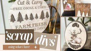 Create Your Own Cozy Christmas | DIY Christmas | Use Scraps