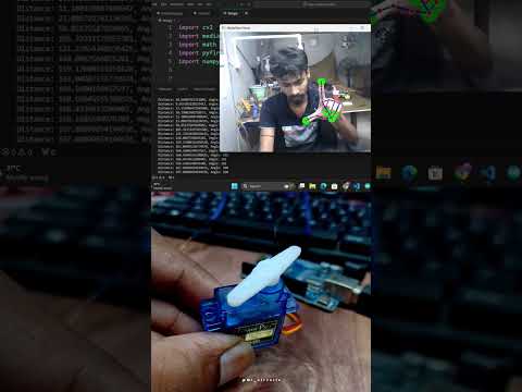 Arduino Python OpenCV Projects⚡ | #shorts #python #arduino #electronics