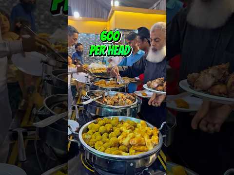 Reasonable Catering service Just 600 Per Head #saeedmirani #shorts #dumhybhae #ytshorts #youtube
