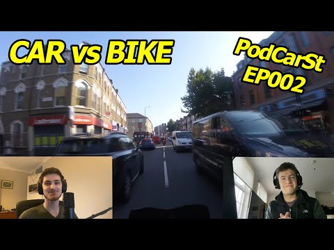 Car vs Bike! Which is better overall?! - InCar PodCarSt EP002