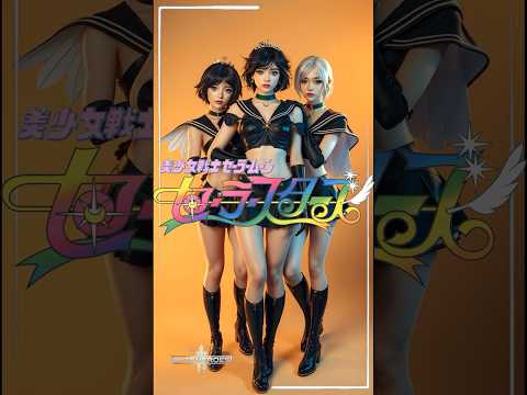 Sailor Starlights Live-Action- 美少女戦士セーラームーン  #ai #sailormoon