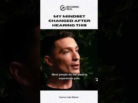 Luke Belmar Explains Why Pain Is Necessary for Growth #motivation