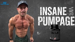 CRAZY ARM PUMP WORKOUT 💪 Transparent Labs BULK BLACK Pre-Workout