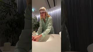 capsule hotel night routine in Japan #shorts