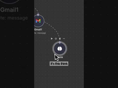 This n8n "Think" node is 🤯