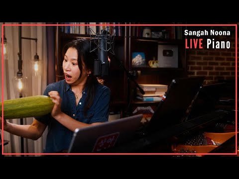 🔴LIVE Piano (Vocal) Music with Sangah Noona! 8/31