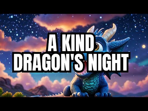 A Kind Dragon's Sleepless Night | Short stories 🎭 | Bedtime Stories