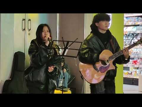 下流社會 / 念 - 陳蕾 / 戀愛腦之死 - 陳健安 (Cover by Angel) @旺角雅蘭中心外Busking 2025.02.22