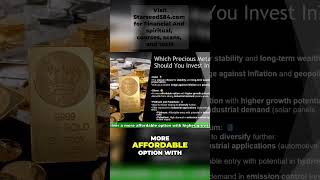 Precious Metals: Gold, Silver, Platinum - Best Investment? #shorts