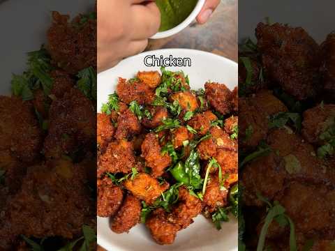 The BEST chicken 65 (Indian Popcorn Chicken) 😍 #Shorts