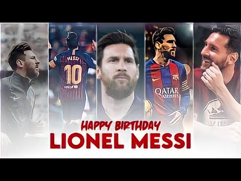Lionel Messi Birthday Whatsapp Status 2022💥||Messi 35th Birthday Status✨️||APJS CREATIONZ||