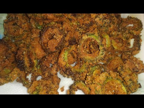 Crispy Bitter Gourd Fry | Karela Fry without bitter taste | Red Rose Cooking
