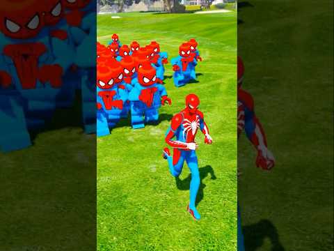 GTA V HULK BROTHER'S SAVES SPIDERMAN FROM YOUNG SPIDER-MAN TEAM #shorts #gta5