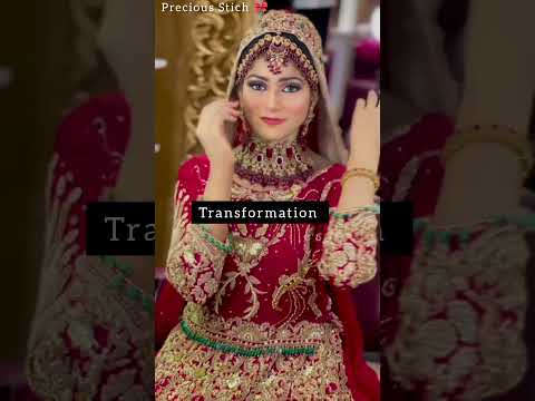 Lets Unlock the Amazing Pakistani bridal makeup transformation