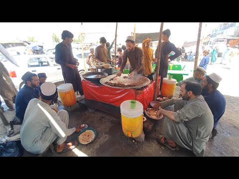 Breakfast in  Afghanistan | Traditional Morning street food | Taliban regime